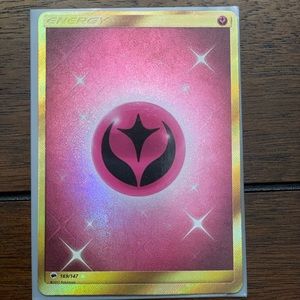 Pokémon Secret Rare Fairy Energy 169/147